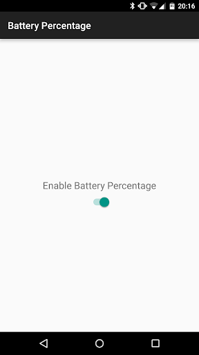 Battery Percent Enabler