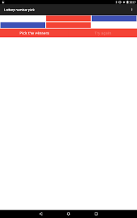 Lottery number picker - náhled