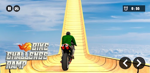 Motorcycle Challenge Ramp Bike