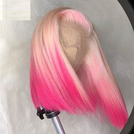 Title 1, Gradient Front Lace Semi-machine-made High-qual...