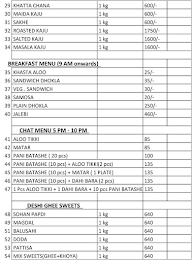 Radhey Lal Sweets menu 2