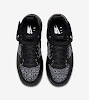 womens lunar force 1 flyknit workboot black white