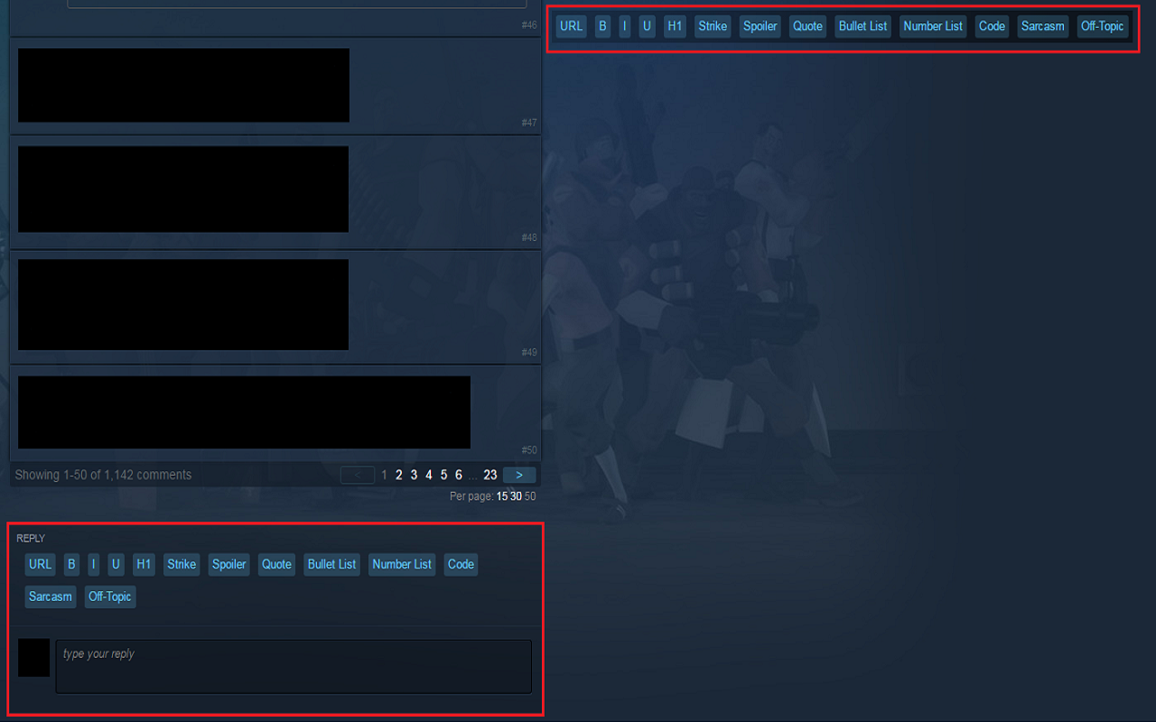 Steam Discussion Helper Preview image 1