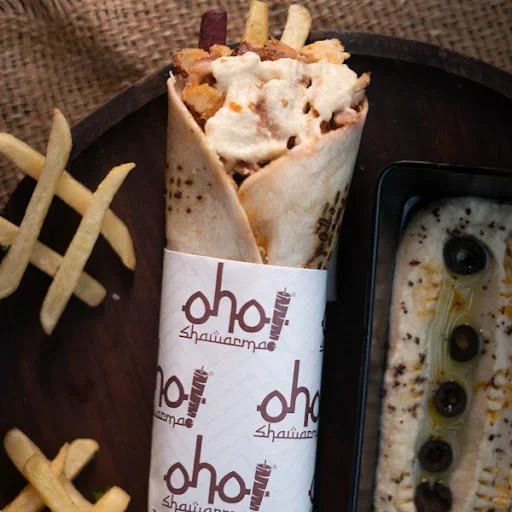 Chicken Hummus Shawarma