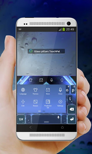 無料个人化Appのガラス柱 TouchPal テーマ|記事Game