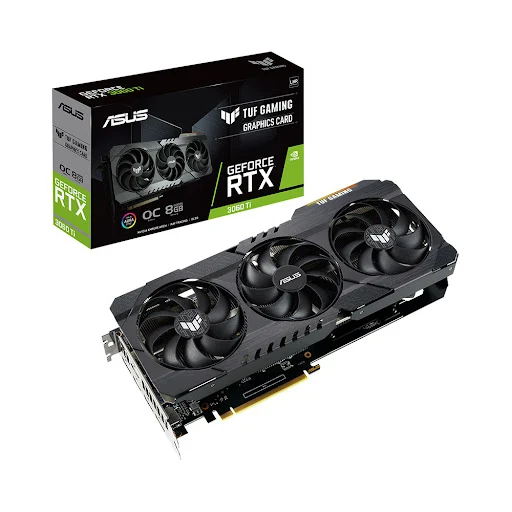 Card màn hình Asus TUF Gaming GeForce RTX 3060 Ti V2 OC Edition 8GB