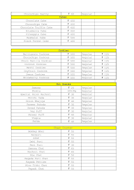 Premji Mithaiwale menu 1