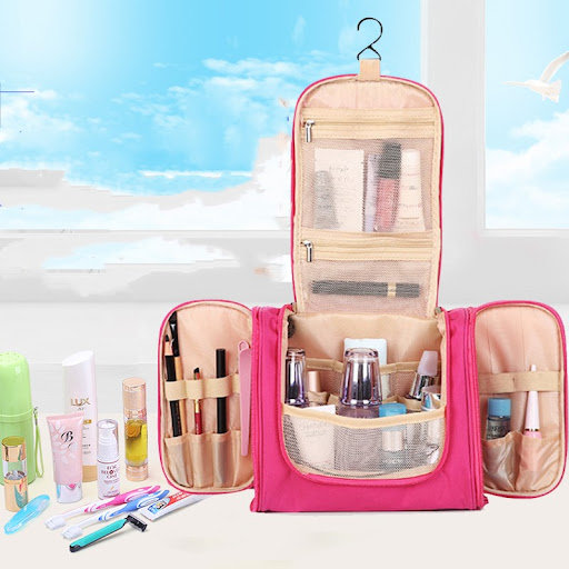 Title 1, Womens travel waterproof cosmetic bag, protect...