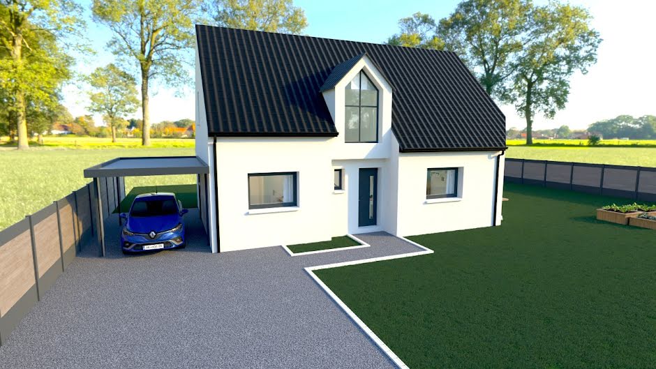 Vente maison neuve 4 pièces 100.83 m² à Hamel (59151), 249 850 €