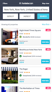 hotelscan - Hotel Search Screenshot