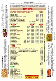 Lucknow Wale Kababi - Since 2009 menu 1