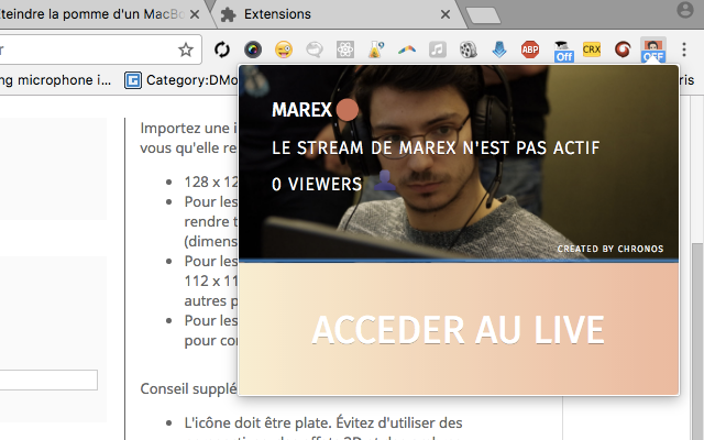 L'extension de Marex Preview image 0