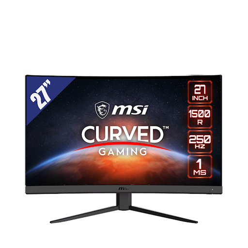 Màn hình LCD MSI 27" Optix G27C4X (1920 x 1080/VA/250Hz/1 ms/FreeSync Premium)