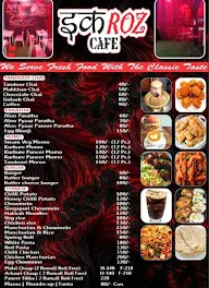 Ikroz Cafe menu 1