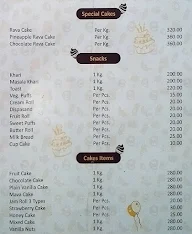 Bangalore Iyengar's Bakery menu 1