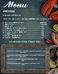 Sumthing Fishy menu 1