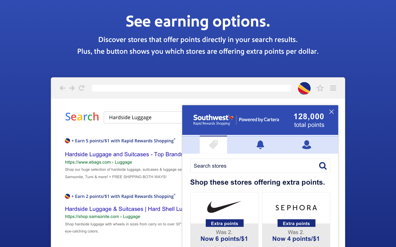 Rapid Rewards Shopping® button Preview image 4