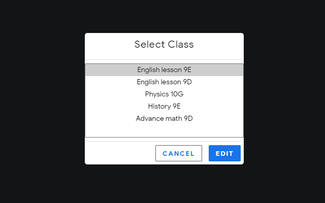 Meet Attendance List Preview image 2