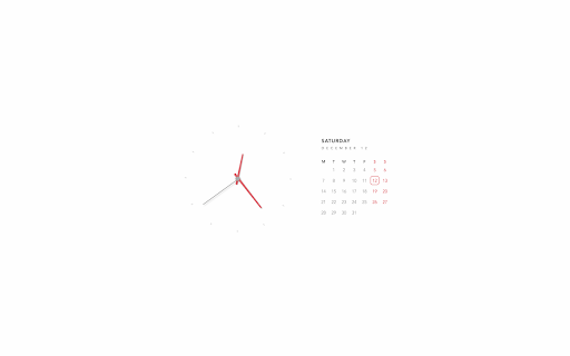 Minimal Calendar