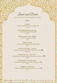 Araish menu 3