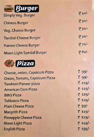 Moon Light Cafe menu 1