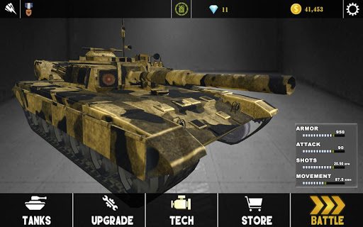 Code Triche réel réservoir bataille - neuf réservoir Jeu 2020 APK MOD 4