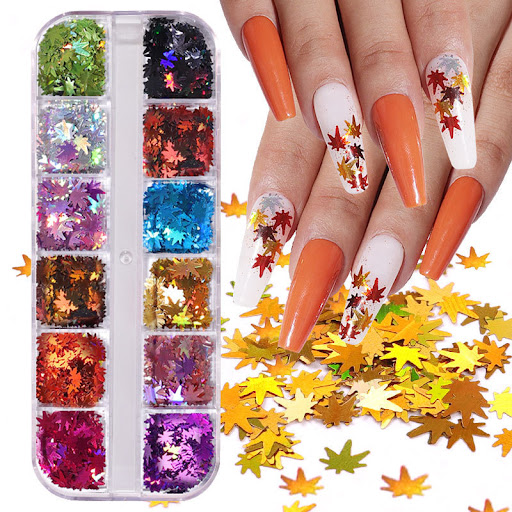 Title 2, Classic Hot Color-Changing Nail Sequins featuri...