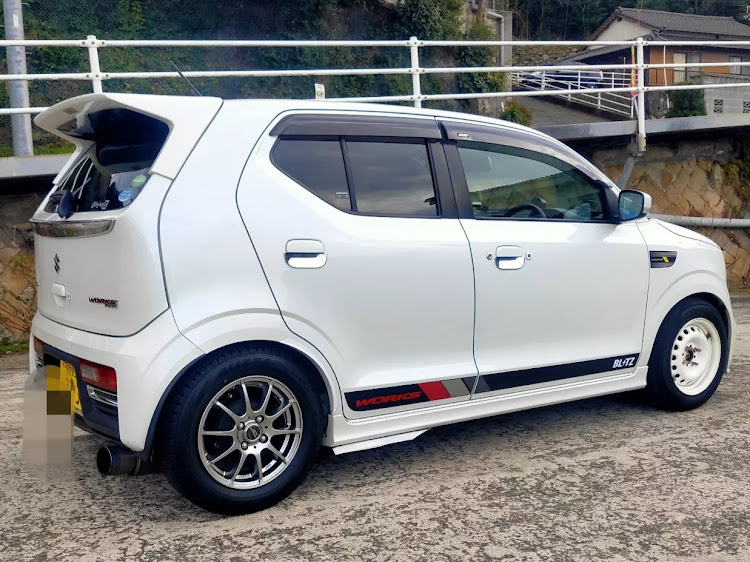 アルトワークスの歴代のホイール見てみたい・スーパーラップホイール・スーパーRAP・スーパーR.A.P・super R.A.Pに関するカスタム事例の投稿画像3枚目