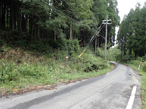 眼の前にある巡視路へ