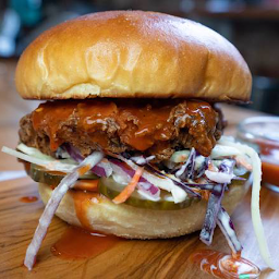 Badass Fried Chicken Sandwich