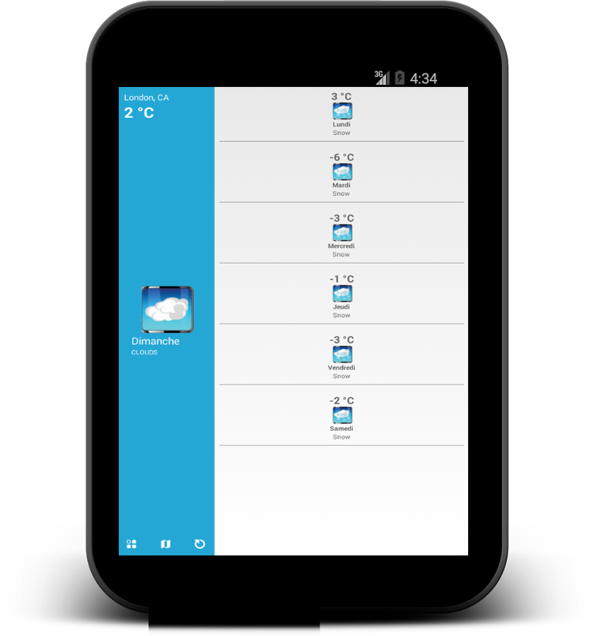 حالة الطقس بمدن الجزائر Screen 3