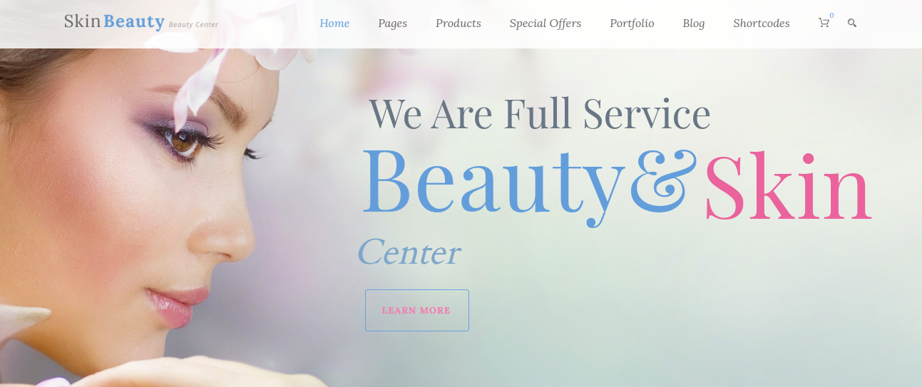 Skin Beauty is one of the Designed Makeup WordPress Themes