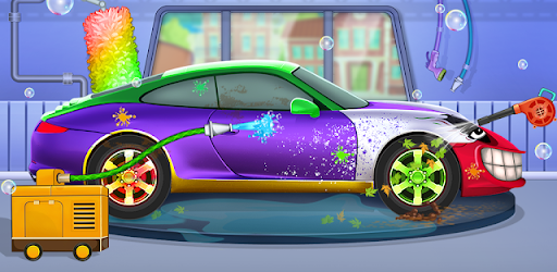 Superhero Car Wash Car Games