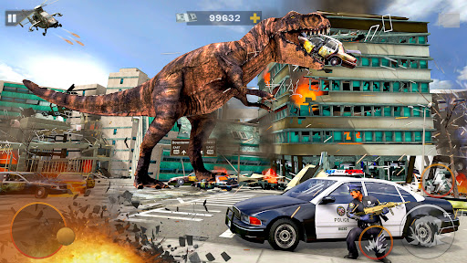 Screenshot Monster Dinosaur Rampage Game