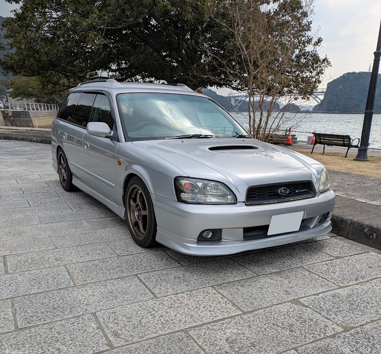 レガシィツーリングワゴンのいいね！をしてくれた人に感謝✨・まだまだ寒い・おかえり・鹿児島県に関するカスタム事例の投稿画像1枚目
