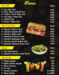 Sub Shub menu 2