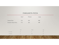 Roms Pizza menu 3