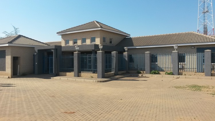 The new police station at Moeka village in North West Province has never been used.