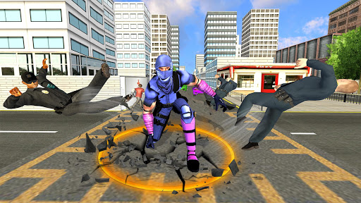 Screenshot Flying Ninja Hero Crime Chase