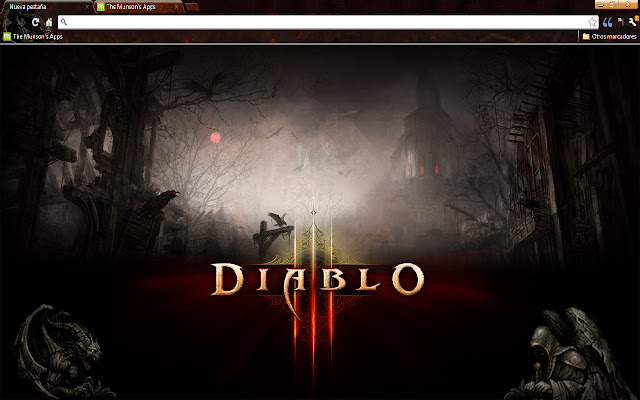 Diablo III  (1366x768) chrome extension