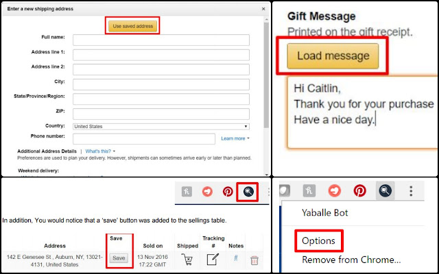 Yaballe Bot screenshot