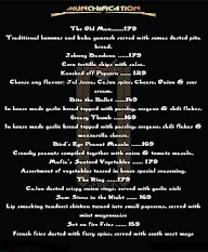 Mafia menu 1