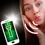 Cover Image of ดาวน์โหลด Flashlight by whistle - turn on flash by whistling 1.0 APK