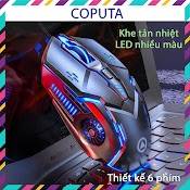 Chuột Máy Tính Gaming Coputa Chuột Chơi Game Laptop Có Dây G5 Led Rgb