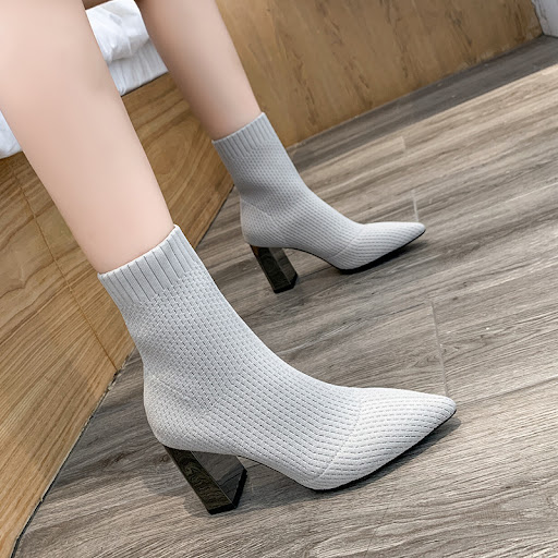 Title 7, Womens Socks Boots Autumn and Winter New Point...
