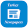 Turkey Newspapers icon