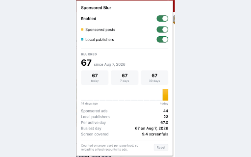 Sponsored Blur for Nextdoor screenshot 4