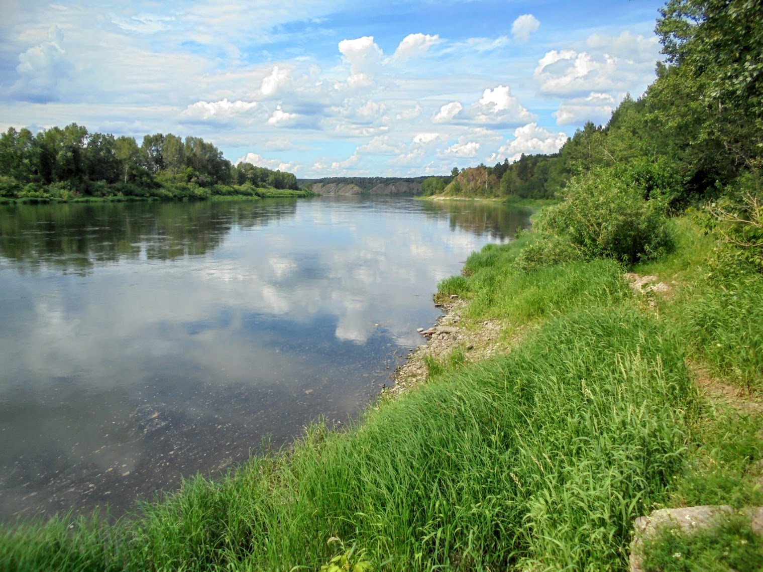 Река Томь Колмогорово