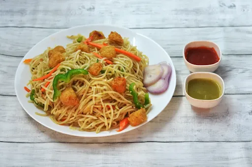 Veg Manchurian Noodles