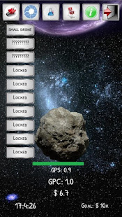 Asteroid miner 1.03 APK + Mod (المال غير محدود) إلى عن على ذكري المظهر